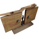 Wrota /1/ - dekoracja z drewna handmade (unikatowy egzemplarz)