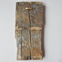 Drzewo zmian - liść - obraz na starej desce