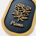 Personalizowana dekoracja ścienna z piwoniami i imieniem