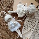 Szydełkowe aniołki na choinkę