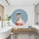Mural DOTS Pololia - okrągła dekoracja ścienna