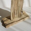 Rzeźba dekoracja ze starego drewna abstrakcja postać figurka /4/