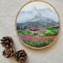 Podkładka pod kubek i mini-obrazek Tatry - Hala Gąsienicowa
