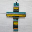 kolorowy krzyżyk ceramiczny