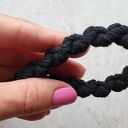 Zawieszka na klamkę - kolorowa dekoracja z pomponów (handmade)