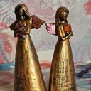 2 anioły Ukojenia i Jasności - rzeźba z gipsu modelarskiego