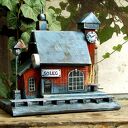 Drewniany domek dekoracyjny - Stary Dworzec Kolejowy