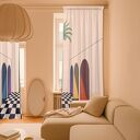 Zasłony „Riad” - marokański geometryczny wzór na wymiar