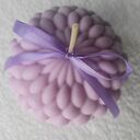 Pora na lawendę. Duża Świeca sojowa bubble z olejkiem lawendowym