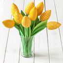 TULIPANY, żółty bukiet na Dzień Matki