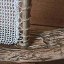 Żaglowiec drewniany z drewna z morza - morska dekoracja handmade