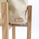 Kwietnik, stojak na kwiaty dąb natural - do donic max 20 cm /h30