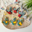 Duży ceramiczny kogut - ozdoba wisząca