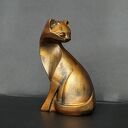 Rzeźba rudy kot Marcel wys. 13,5 cm