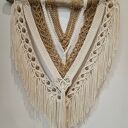 Makrama ścienna handmade - naturalna dekoracja boho
