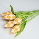 TULIPANY bawełniane 12 sztuk