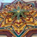 Mandala Żywioły - Drzewa i Ziemi "Obfitość" (50x50 cm)