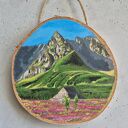 Podkładka pod kubek/obrazek "Tatry 2"