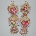 Żegnamy nauczycieli i naszą szkołę - pamiątkowe aniołki z atrybutami przedmiotów szkolnych