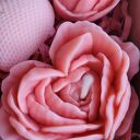 Uroczy zestaw upominkowy ze świec handmade w romantycznym boxie