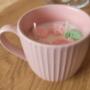 Świeca sojowa handmade w kubku