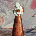 Anioł Wolności PATRIOTYCZNIE Rzeźba z gipsu wys. 13,1 cm