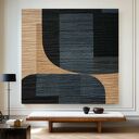 ZAKROCKA ATELIER obrazy do salonu modernistyczne 120x120cm - FINO