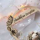 Aniołek na szczęście - idealny prezent | Anioł na obręczy