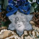 Dekoracja zawieszka w stylu shabby chic