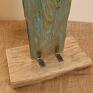 Rzeźba, ze starego drewna, postać, abstrakcja /1/, dekoracja rękodzieło