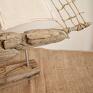Żaglowiec, statek ze starego drewna /7/ rękodzieło, dekoracja marynistyka
