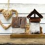 dekoracje z drewna stodoła - domek dekoracyjny drewniane dodatki do domu