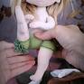 atrakcyjne dekoracje zdejmowane ubranka chochlik dziewczynka - artystyczna lalka kolekcjonerska ewa pietryka