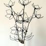 Ręcznie robione kwiaty wykonane z drutu aluminiowego. Miłością. Łodyga ma 40 cm długości, ale można ją wygiąć. Dekoracja kwiatowa