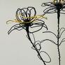 bukiet kompozycja kwiatowa kwiatów z drutu, sztuczne kwiaty dla domu dekoracje
