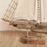 Żaglowiec, statek ze starego drewna /7/ rękodzieło, dekoracja marynistyka