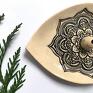 Ceramika Ana zestaw do aromaterapii dekoracje talerzyk na kadzidełko
