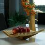 dekoracje: Drewniana taca z jesionu - do jadalni minimalistyczna