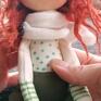 dekoracje agniesia - artystyczna lalka kolekcjonerska dziewczyna