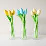Jobuko dekoracje bukiet bawełnianych tulipanów