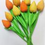 unikalne dekoracje bukiet tulipanów na dzień babci