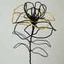 Wire Art bukiet dekoracje kwiatowe kwiatów z drutu, sztuczne kwiaty dla domu