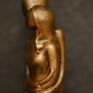 z gipsu, Zakochani, złoty brąz wys. 11 cm dekoracje rzeźba