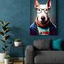Justyna Jaszke psy dekoracje pies 2 plakaty 50x70 cm - portrety hipsterskich psów - max