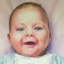 portret dziecka - niemowlak chrzest roczek