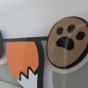 Personalizowana ramka z imieniem lis 3D - Dekoracja z Imieniem