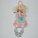 Bukiet dla Ciebie mam - aniołek z masy solnej, prezent, dekoracja