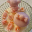 Świeca z misiem dla maluszka