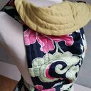 Mei Tai - nosidełko dla dzieci mocowane czterema pasami (boho folk, frędzle)