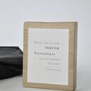 Dębowa kostka z dobrą myślą